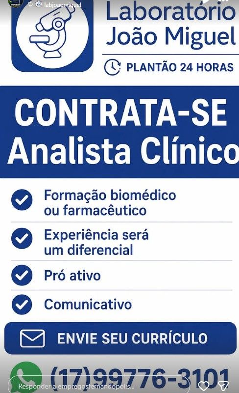 ANALISTA CLINICO